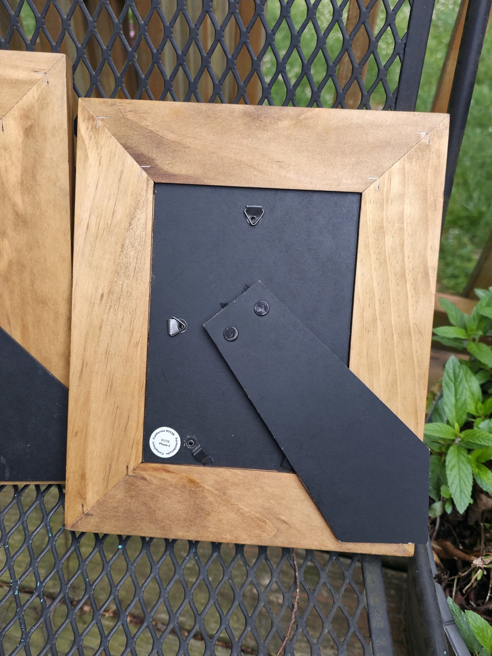 Rustic Natural Wood Photo Frame - Brown - Picture 5 of 10